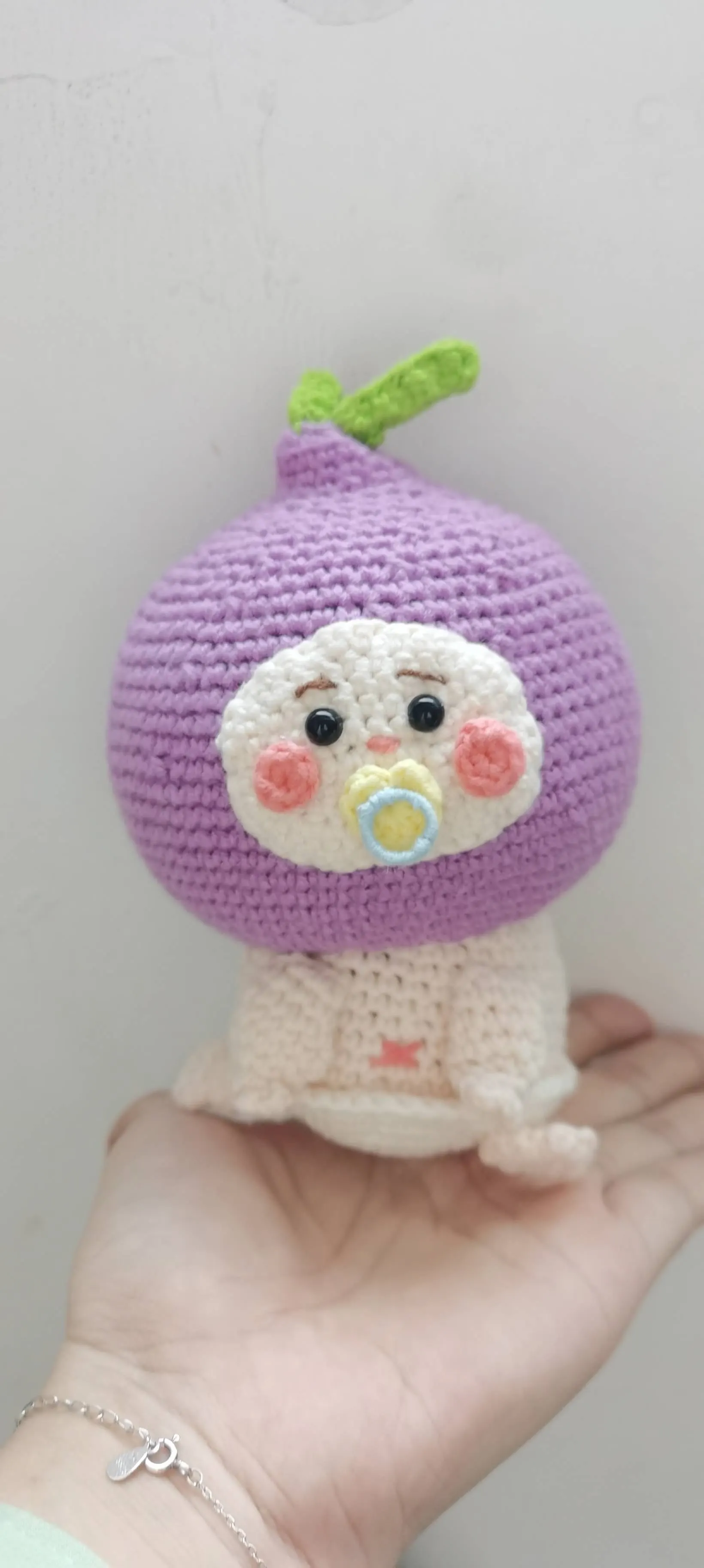 是可可爱爱的葱宝呀～～, a crochet project shared by 如如不动