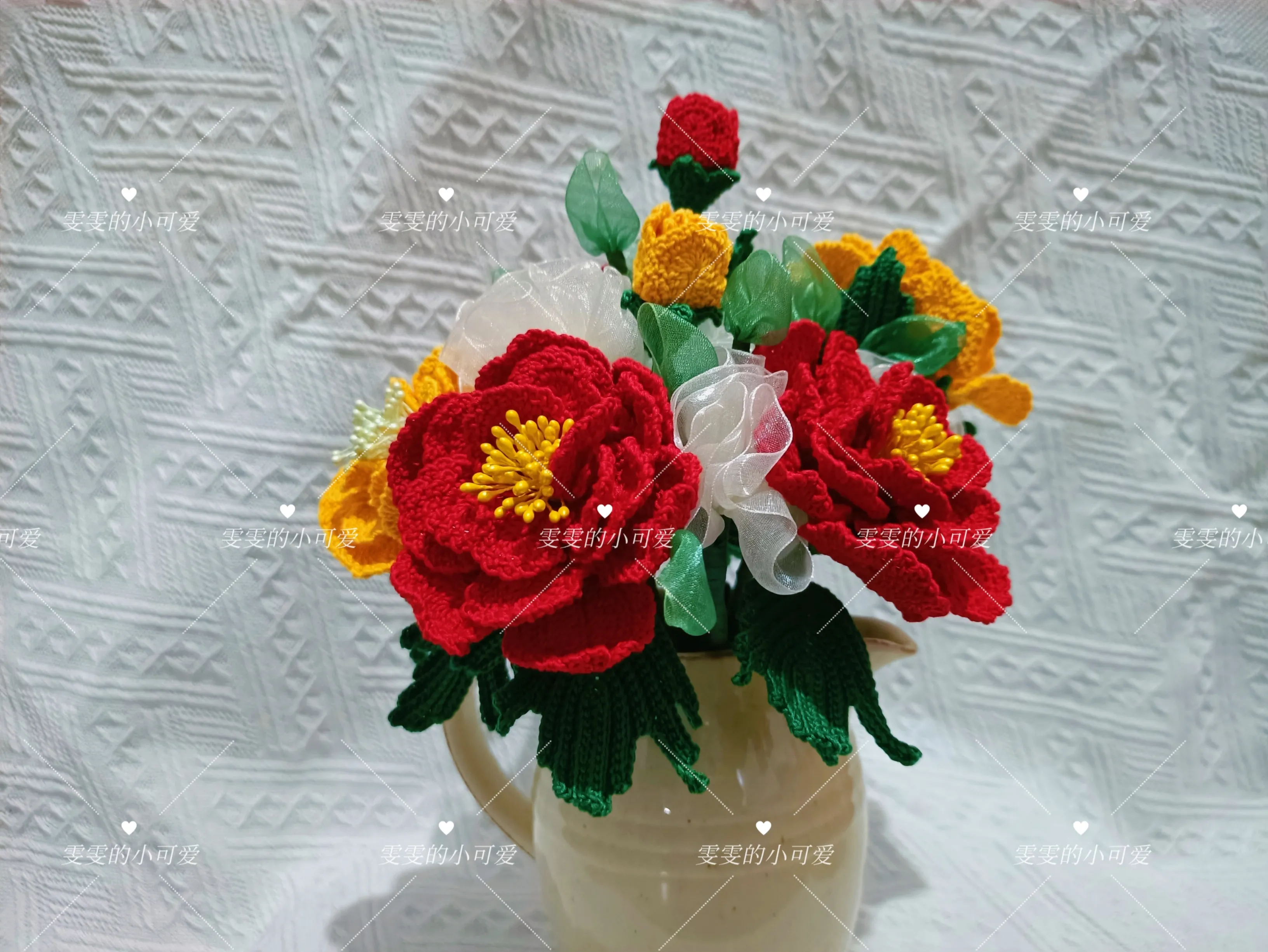 牡丹花摆件, photo 1