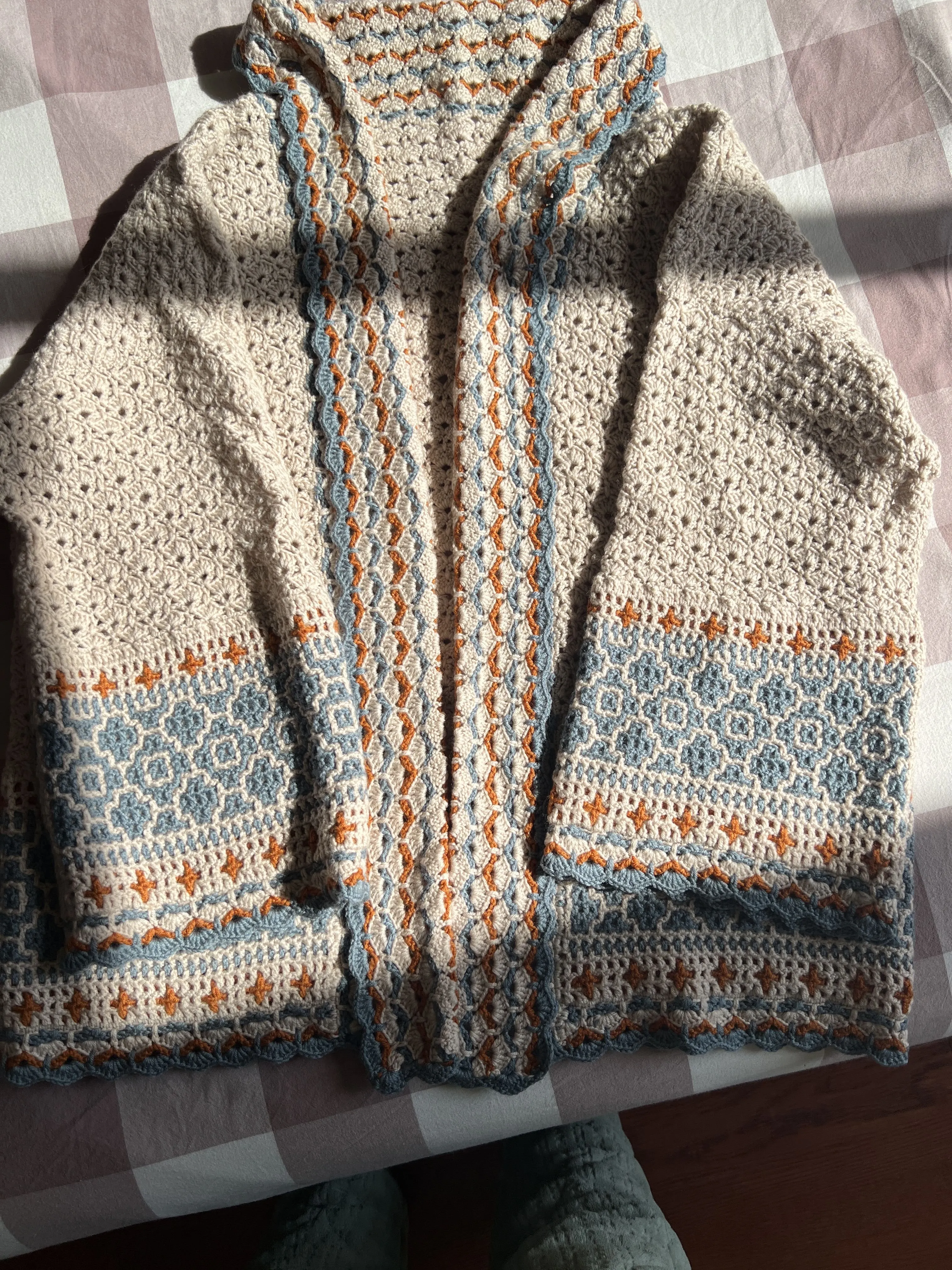 婆婆的锦棠双面外套, a crochet project shared by natalie