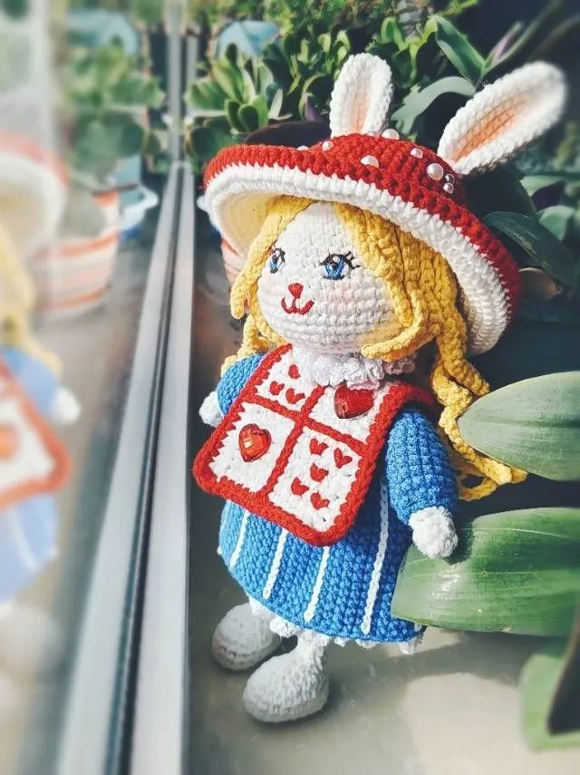 蘑菇兔兔, a crochet project shared by Aquila