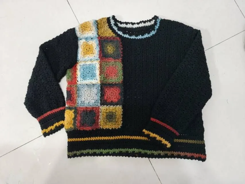 今禾上衣，效果不错, a crochet project shared by whongmin