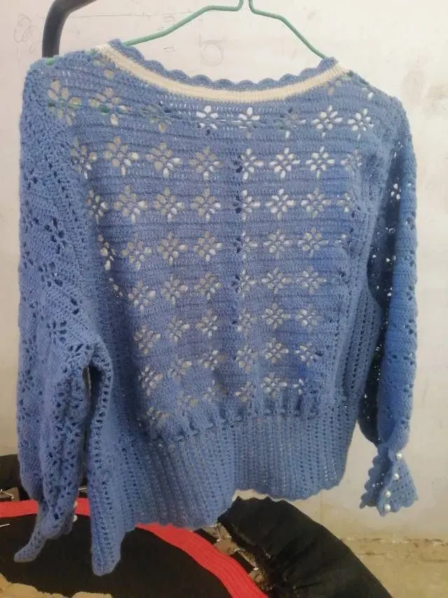 法式显瘦上衣, a crochet project shared by 阳光