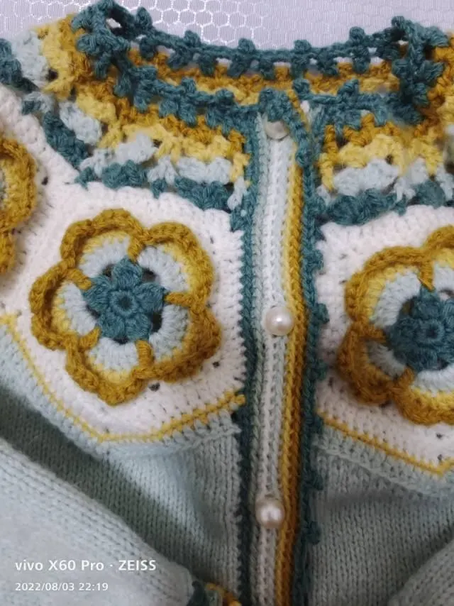 芙蓉亲子外套, a crochet project shared by 从前慢