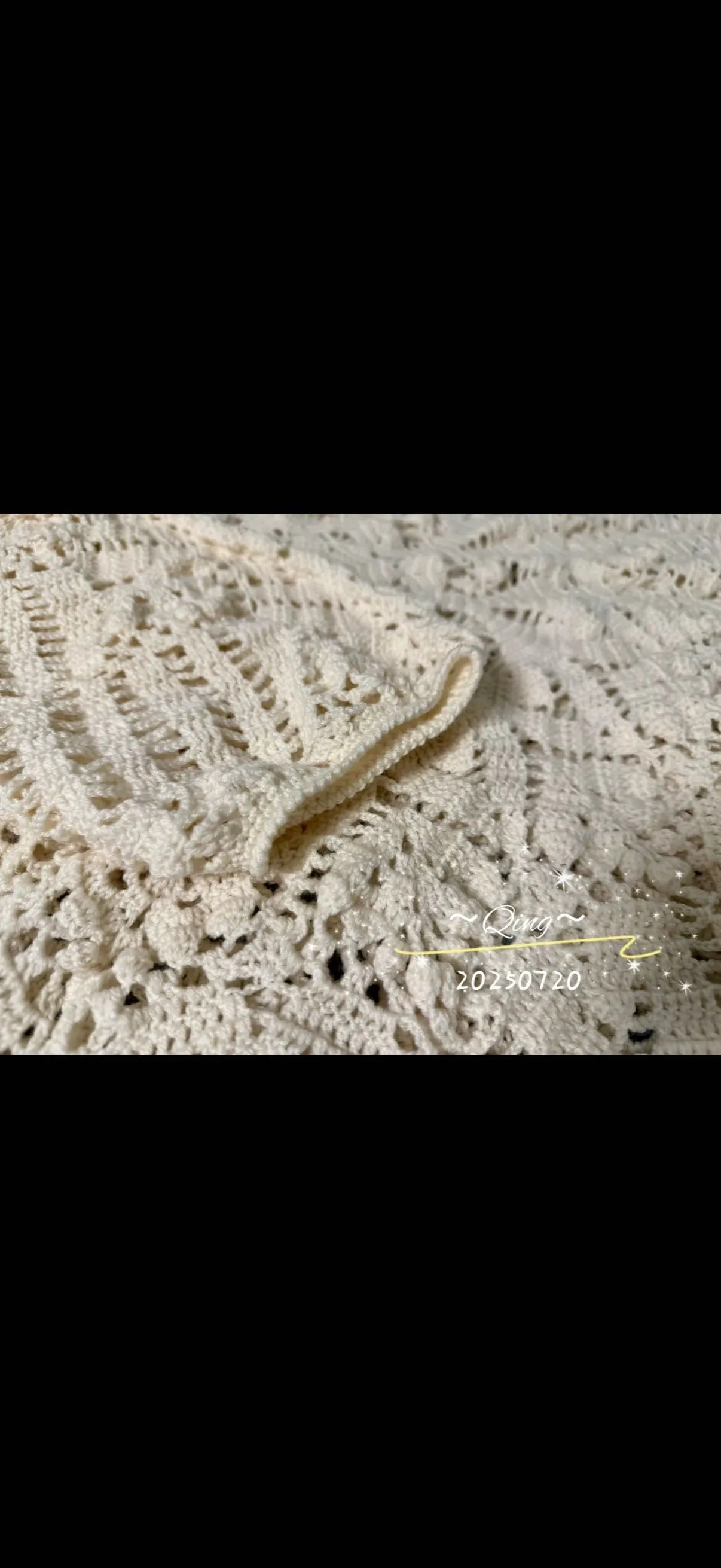 莲漪上衣 白色, a crochet project shared by 一只胖胖呀