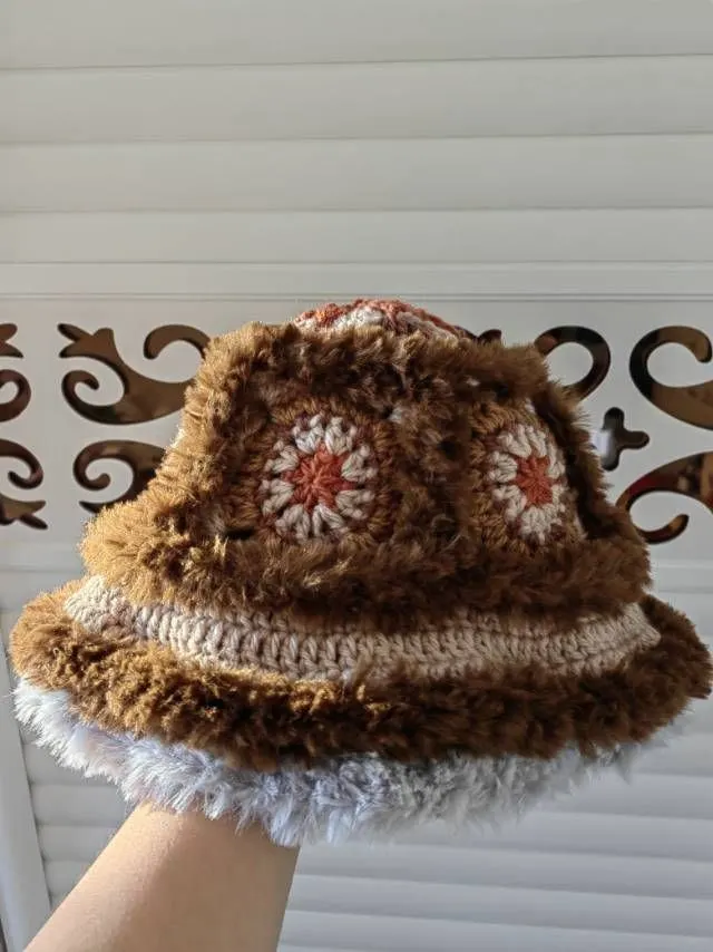 拼花帽, a crochet project shared by 王小