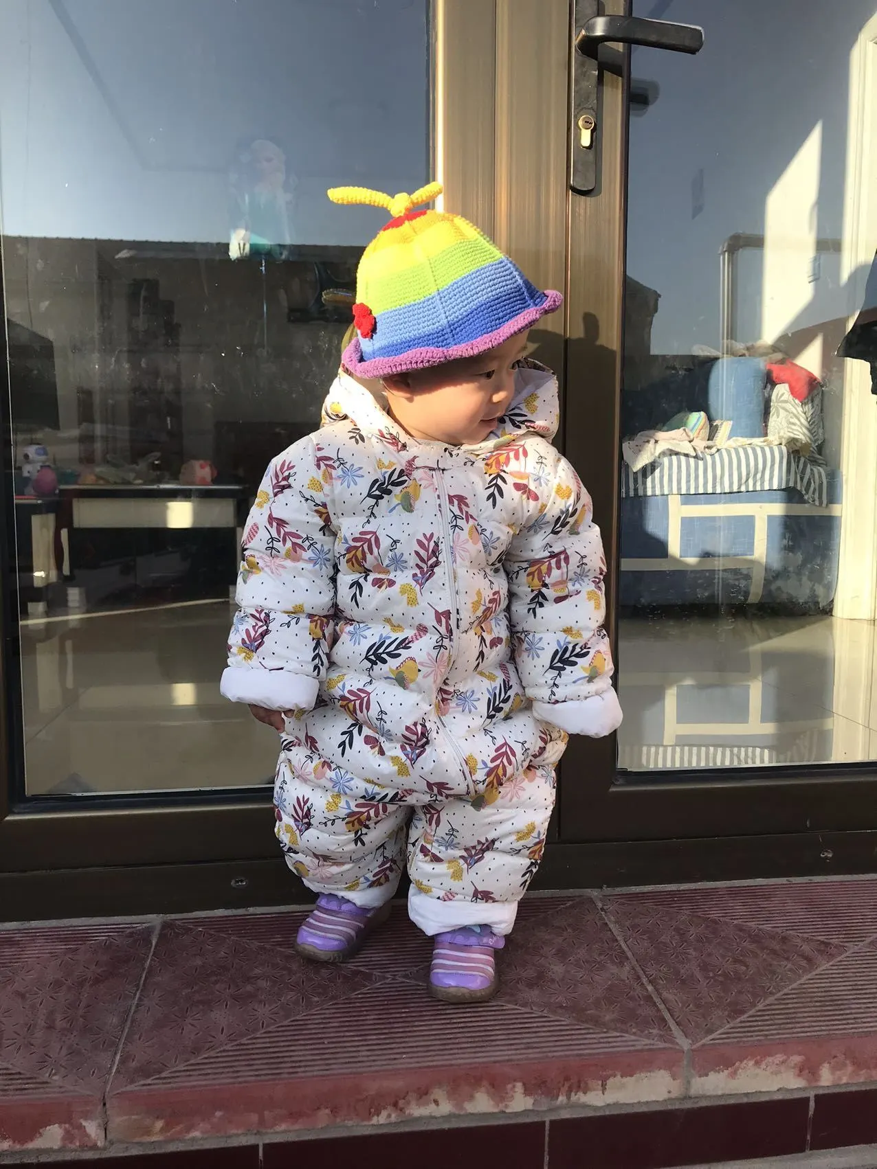 彩虹帽, a crochet project shared by 哄哄