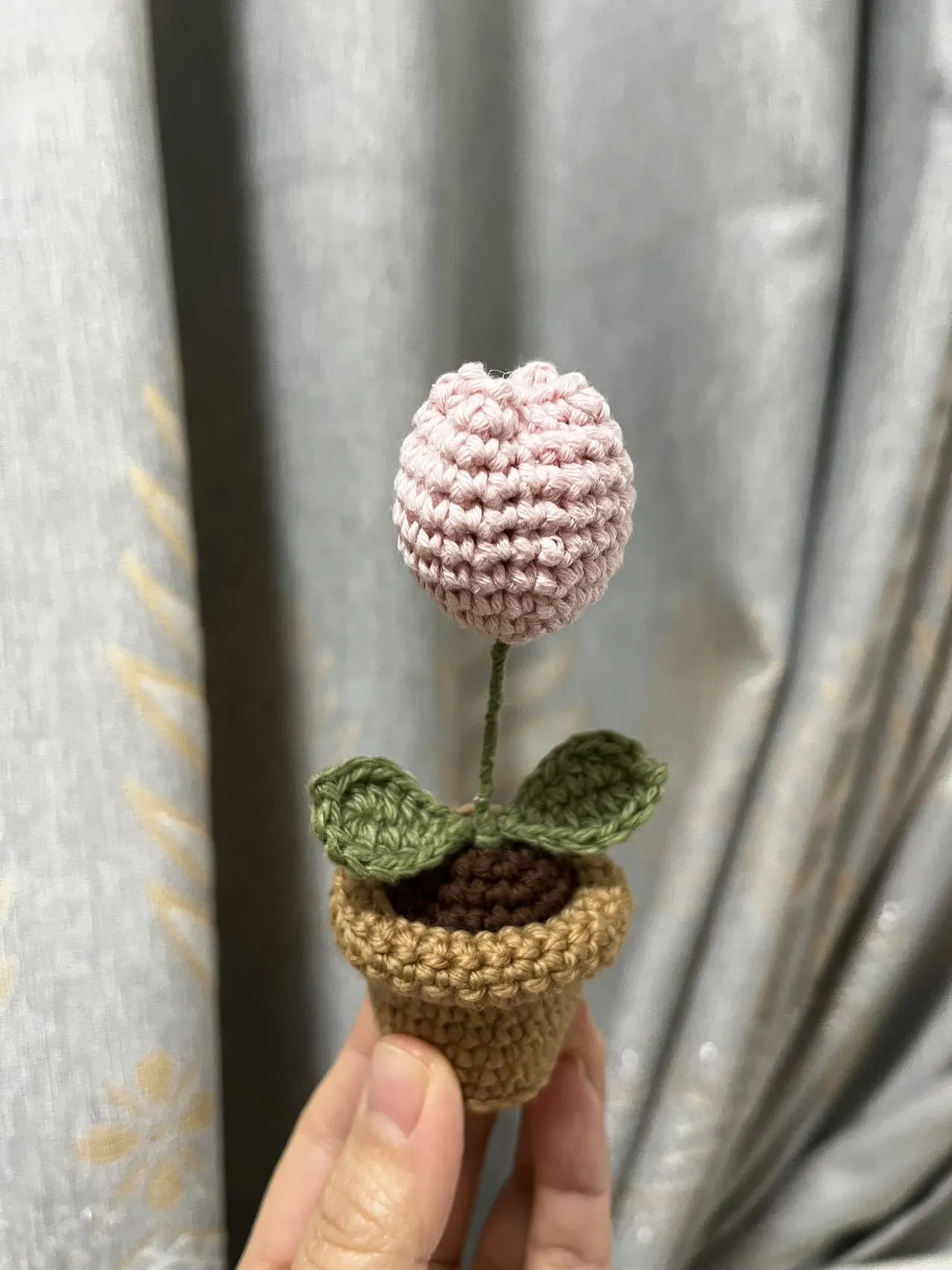 粉色郁金香, a crochet project shared by 君君