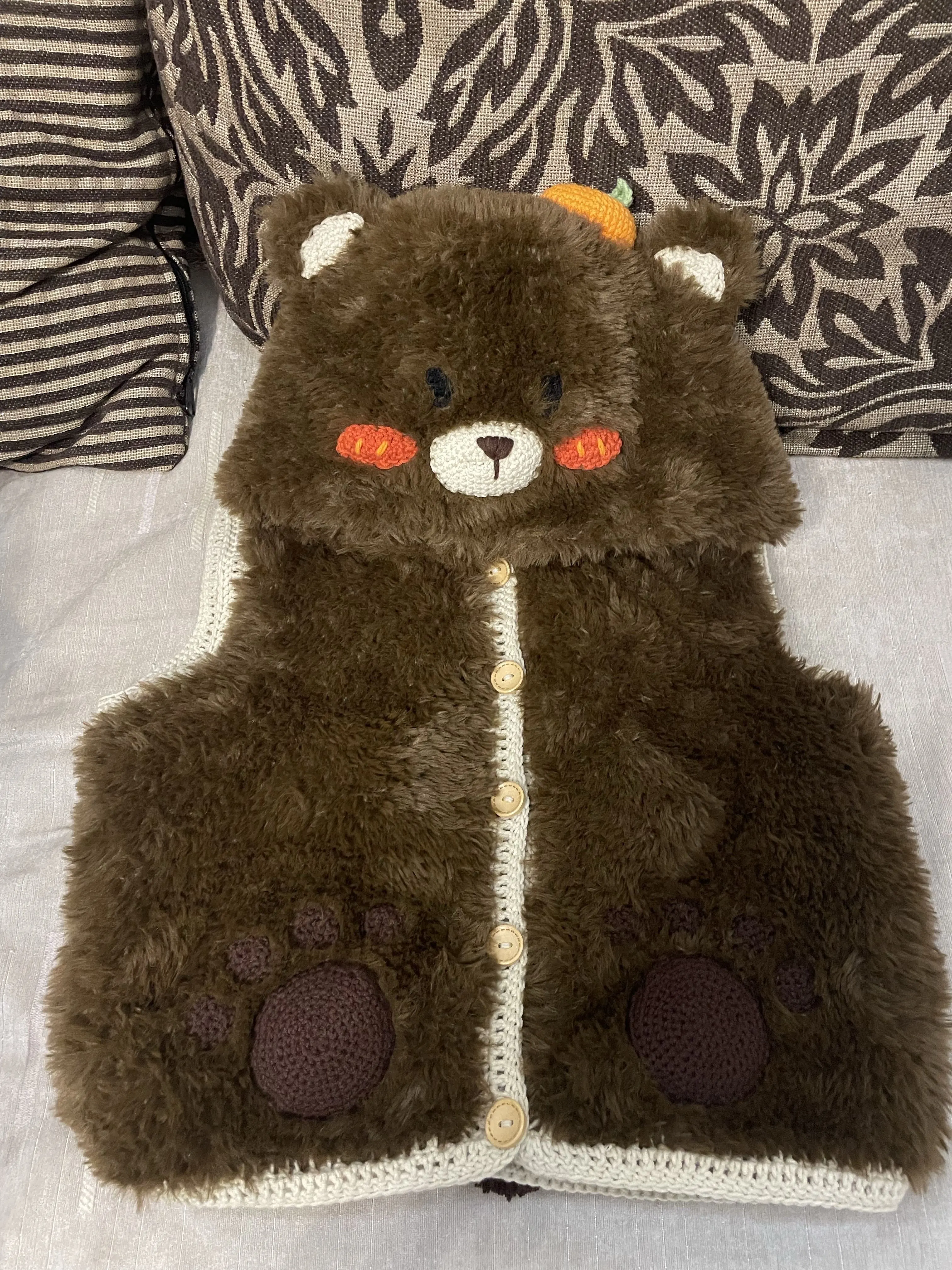 小熊马甲, a crochet project shared by 婷婷