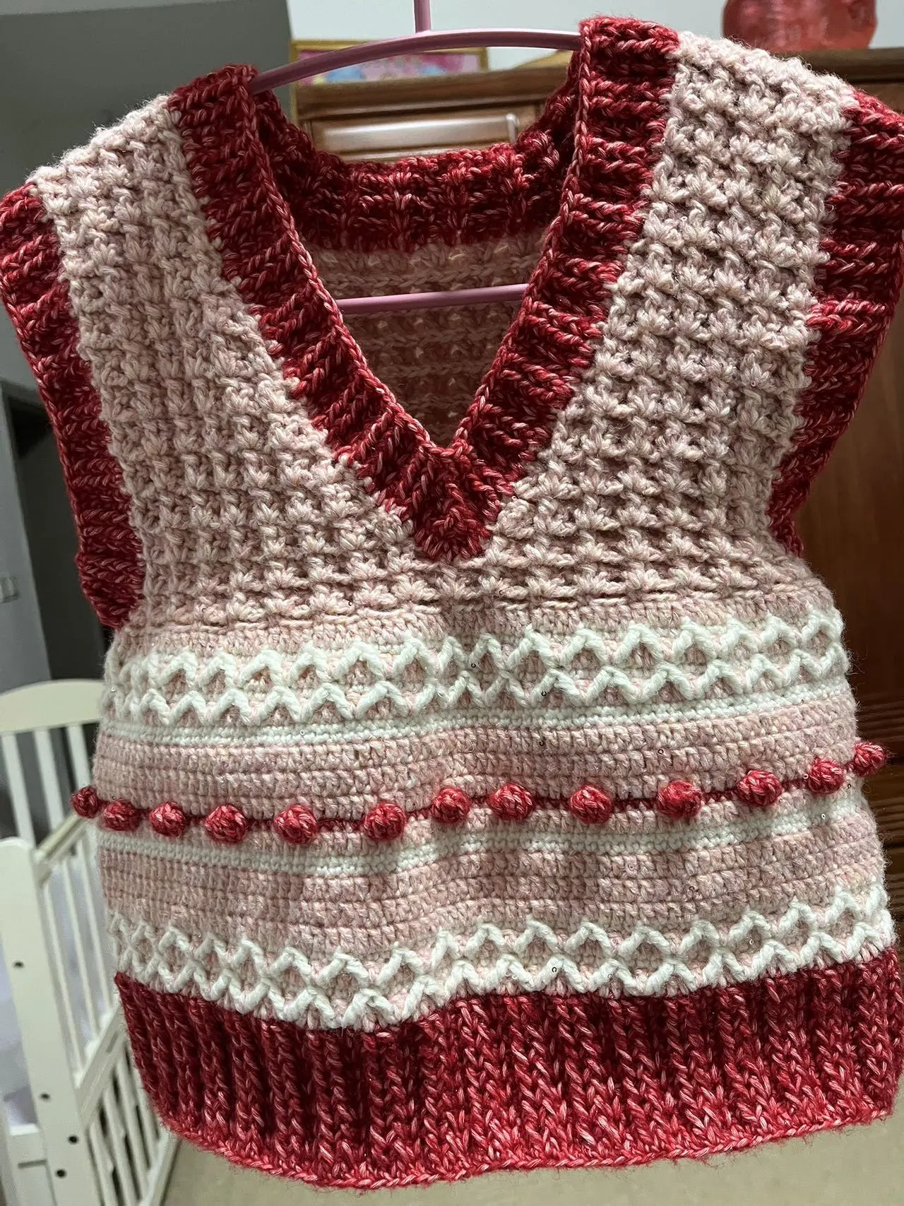 红颜背心, a crochet project shared by Applepie