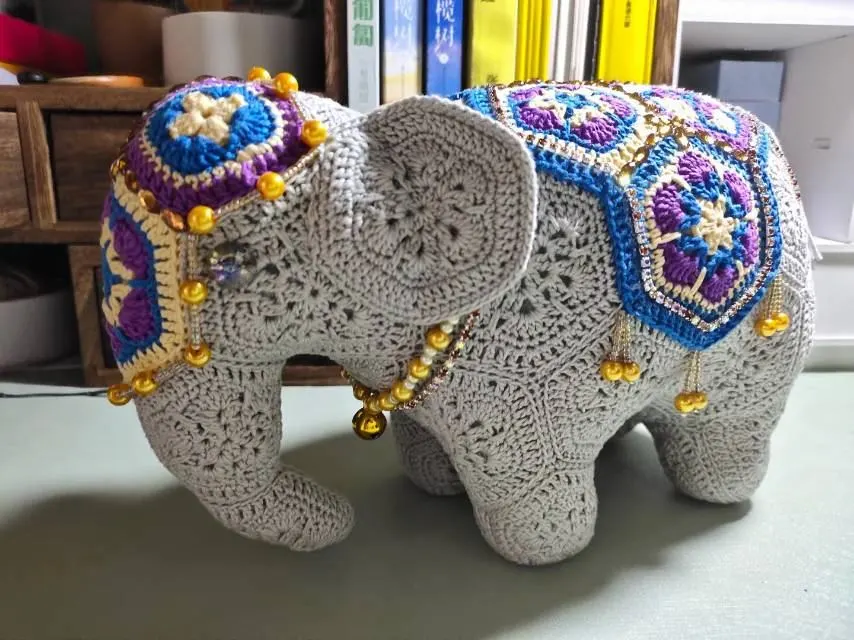 吉祥象, a crochet project shared by 雪雪