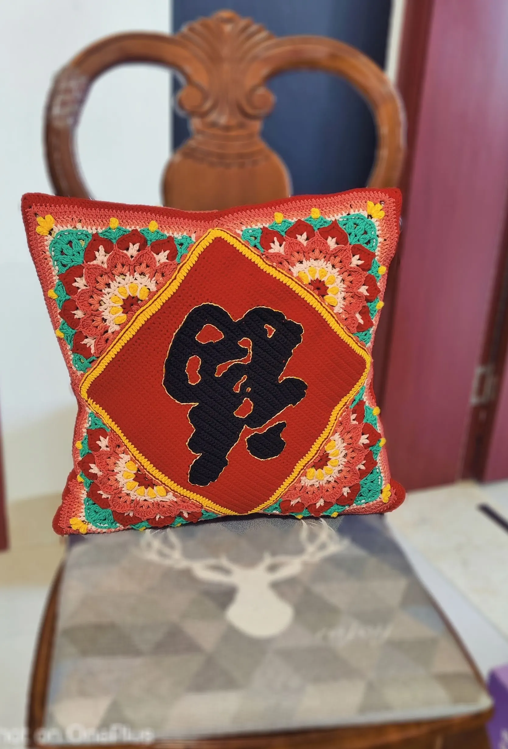 “福”到啦, a crochet project shared by 童年2021