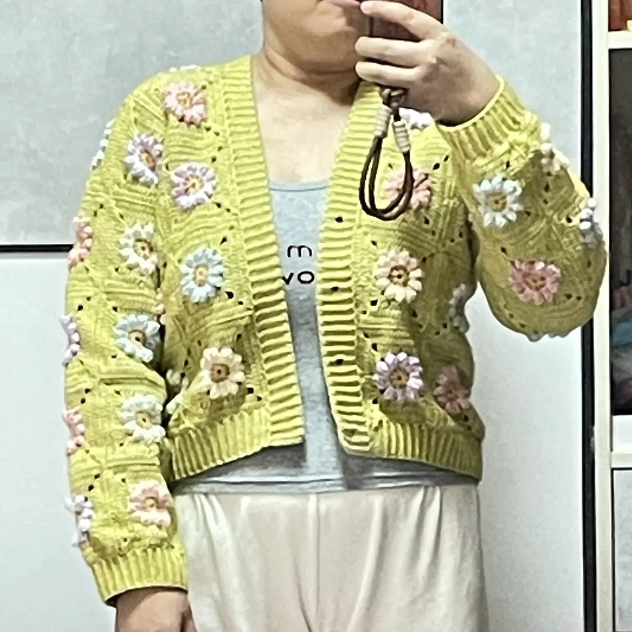 漂亮的花花毛衣来啦🥰, a crochet project shared by 沐悦🍭🍭