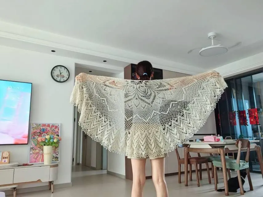 终于完工了，赶在秋天前完工啦，开心😊, a crochet project shared by 专属伱的千金 （奶粉尿不湿）