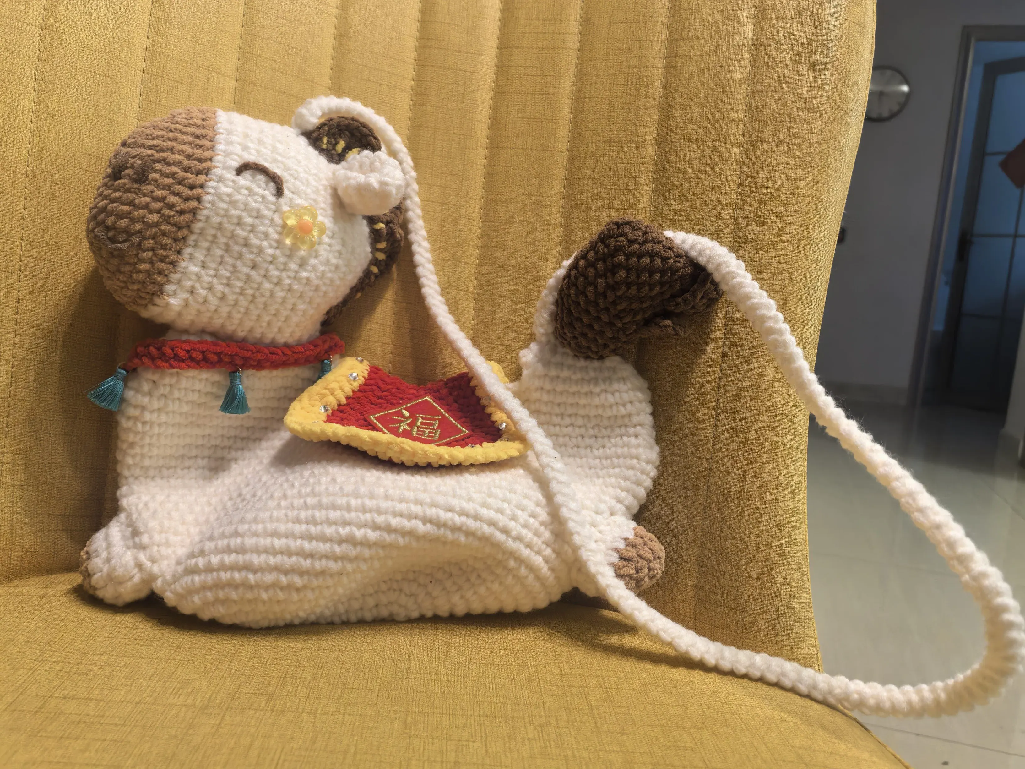 骏马斜挎包, a crochet project shared by 紫花地丁