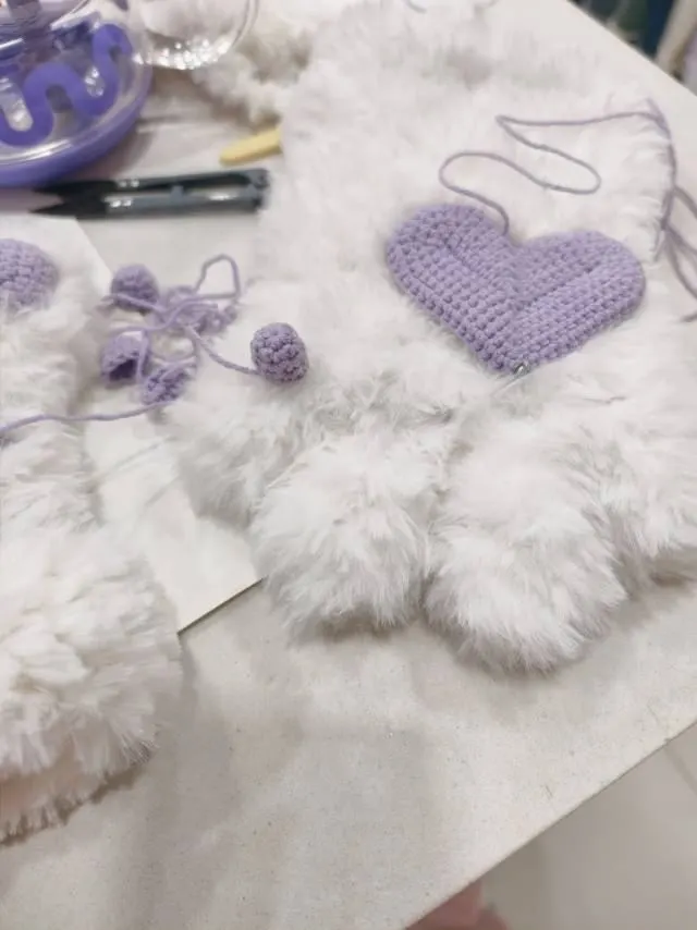 我的熊掌, a crochet project shared by 天涯