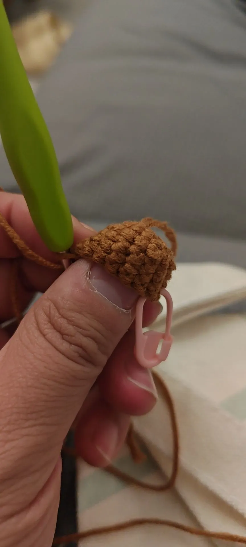 开始织龙角, a crochet project shared by 墨子醉