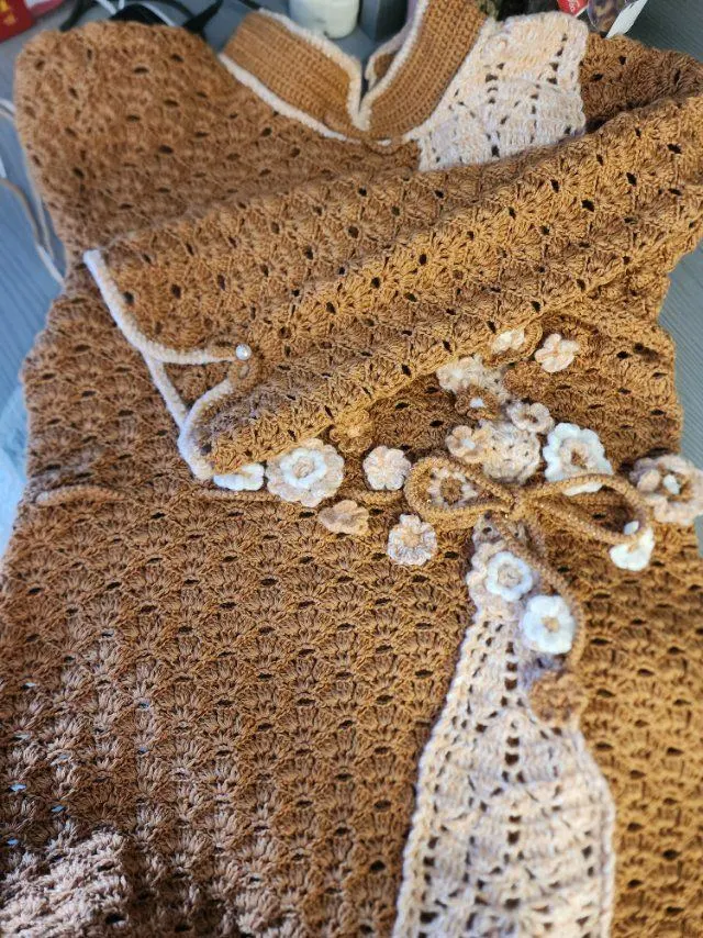 交作业来了, a crochet project shared by 又见彩虹