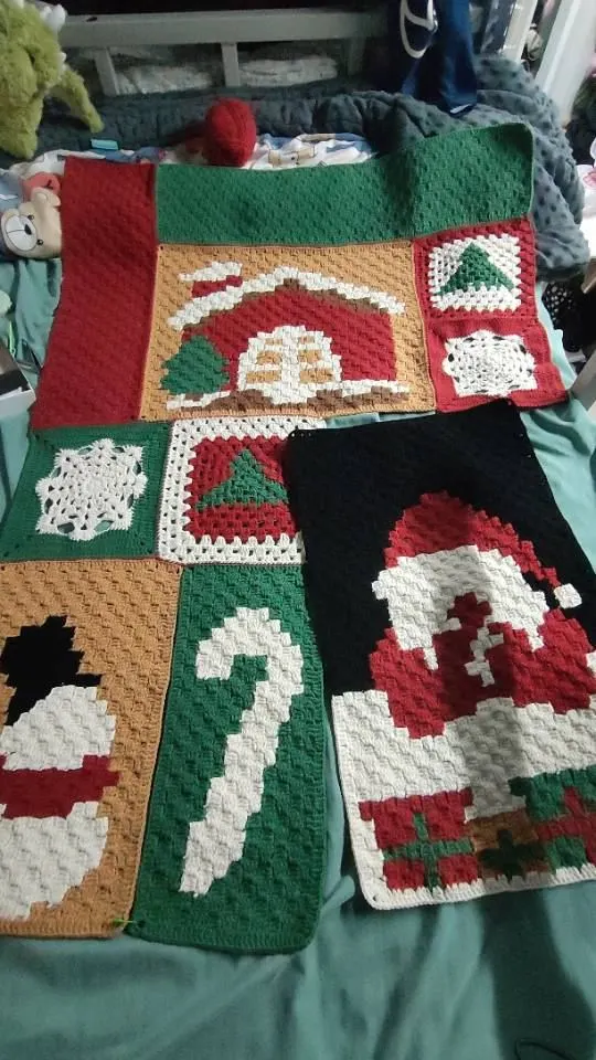 开始缝合, a crochet project shared by 子杰快飞