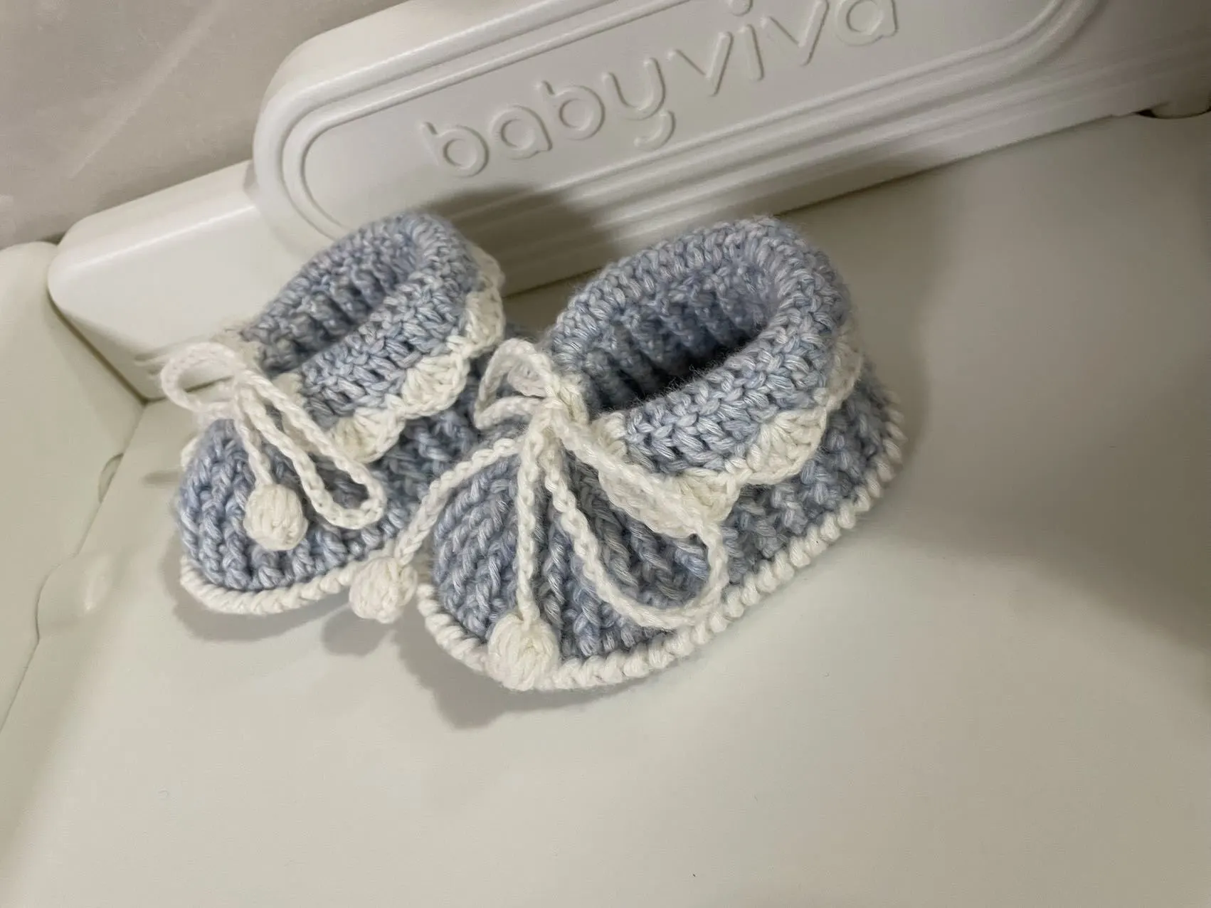 婴儿鞋帽, a crochet project shared by 长颈鹿李三岁