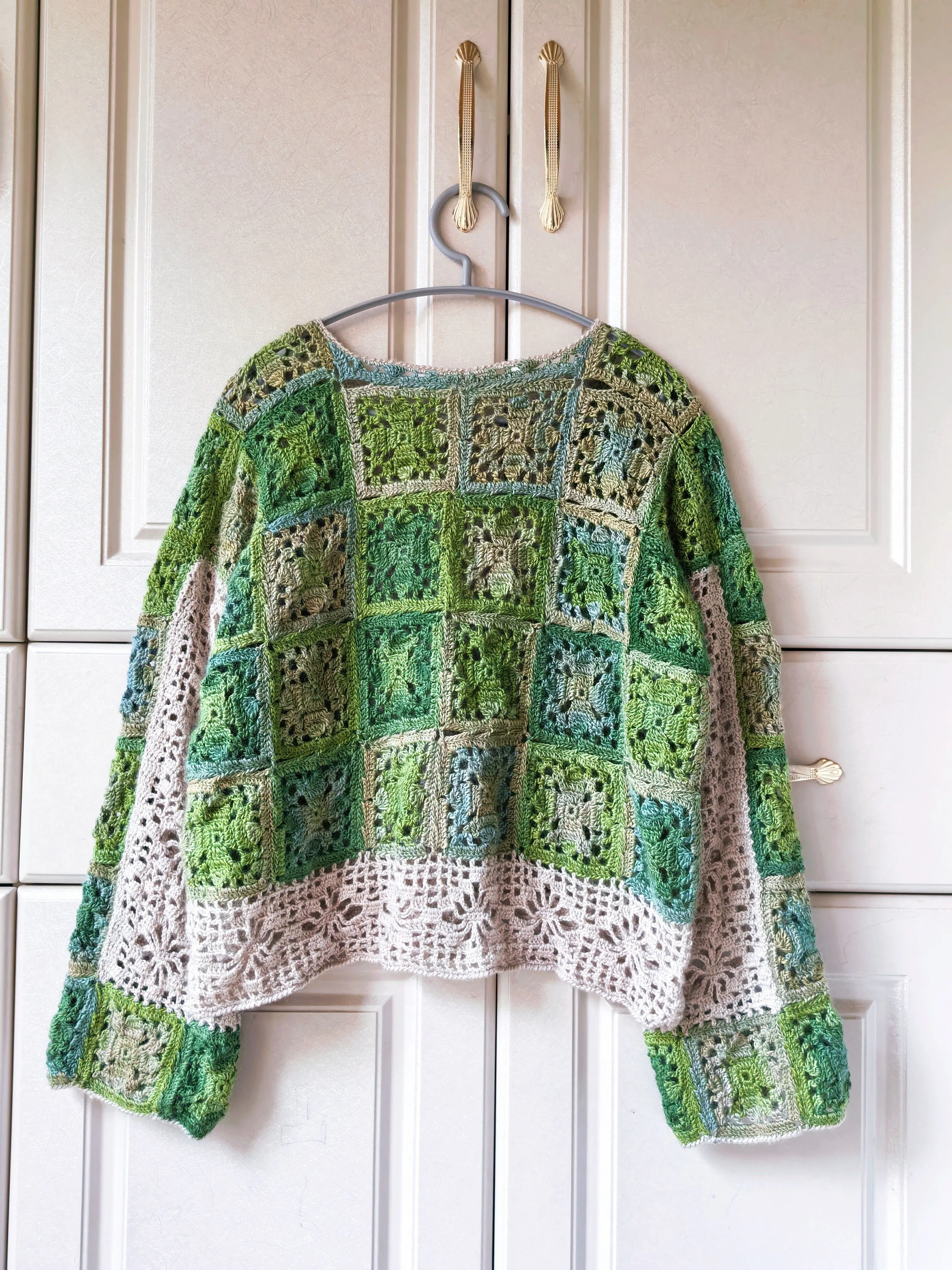 温暖如斯,美在此缕!秋天的第一件毛衣🌹🌹, a crochet project shared by Community maker