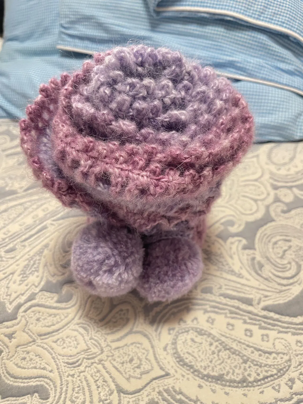 心意花朵围巾, a crochet project shared by 木子净