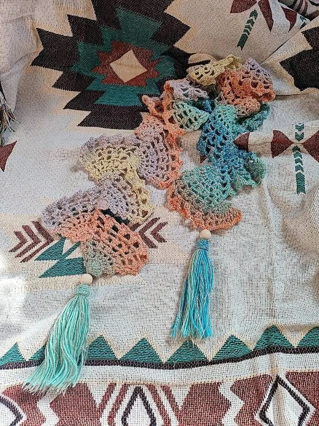 一可小围巾(日出款), a crochet project shared by 苏菲Sophia