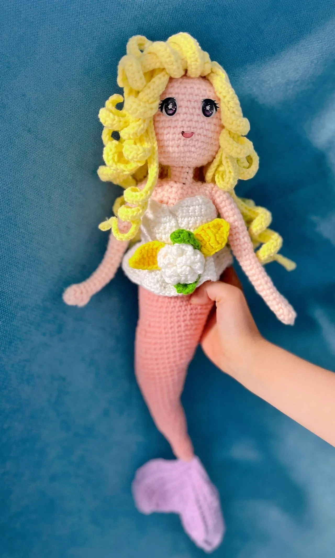 不吃鱼的美人鱼, a crochet project shared by 爱吃橙子的smile