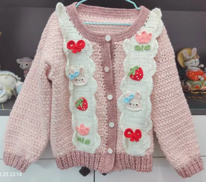 印象雾雨版芙昕开衫, a crochet project shared by 兔子🐰 爱酱