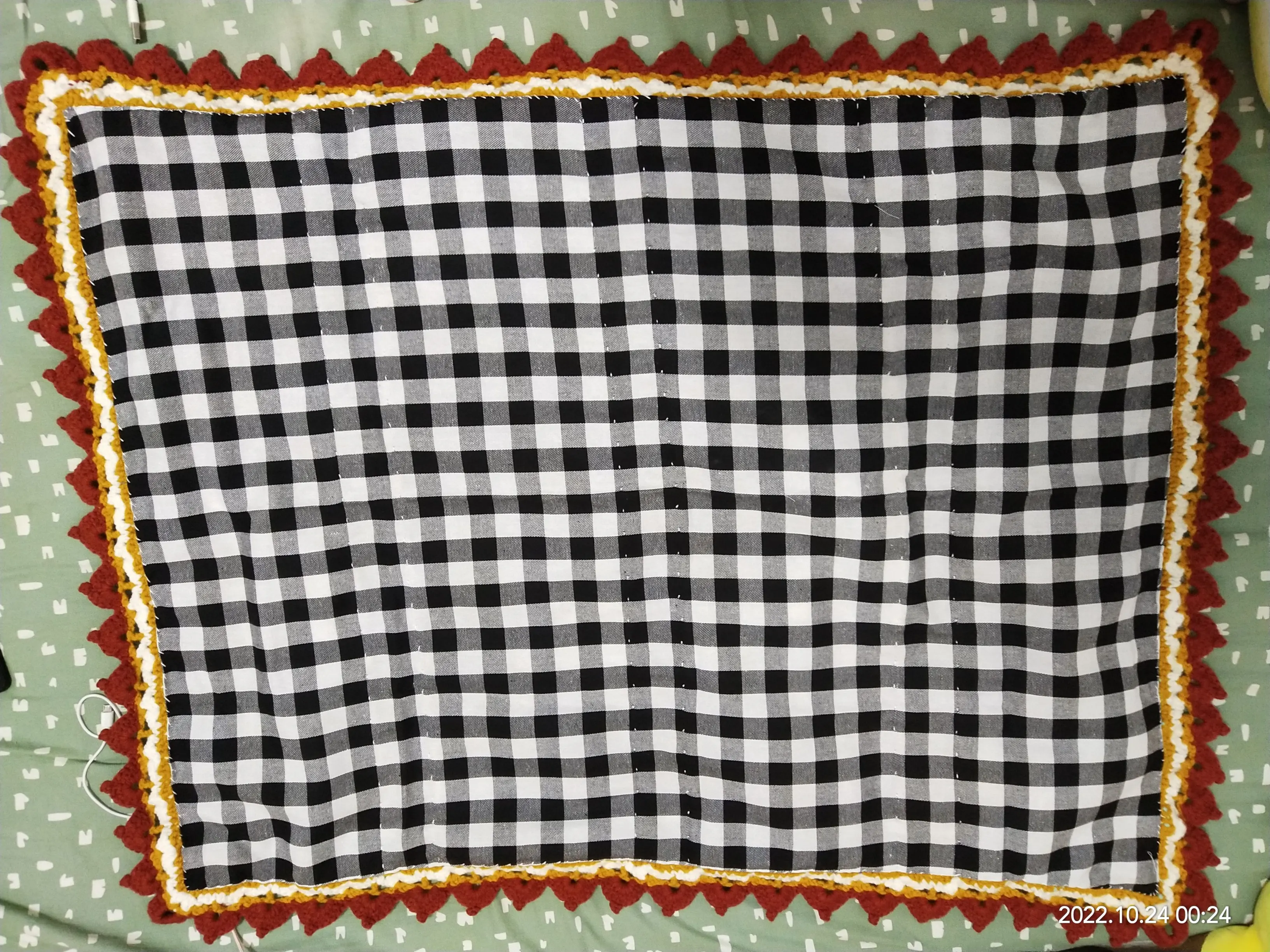 敦煌丝路瑞兽提花毯(终于finished), a crochet project shared by B612