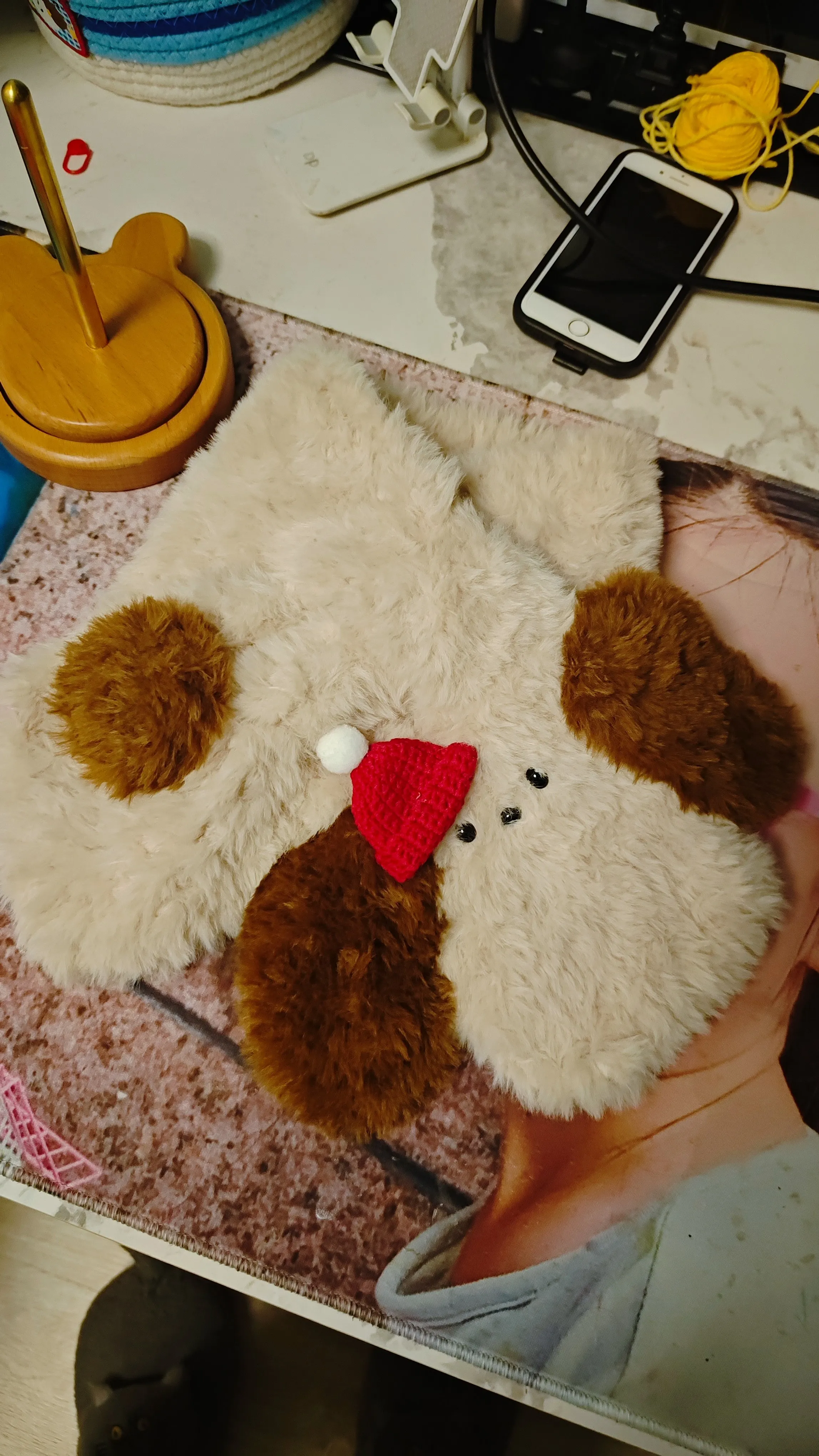 绒绒围巾亲子款, photo 1