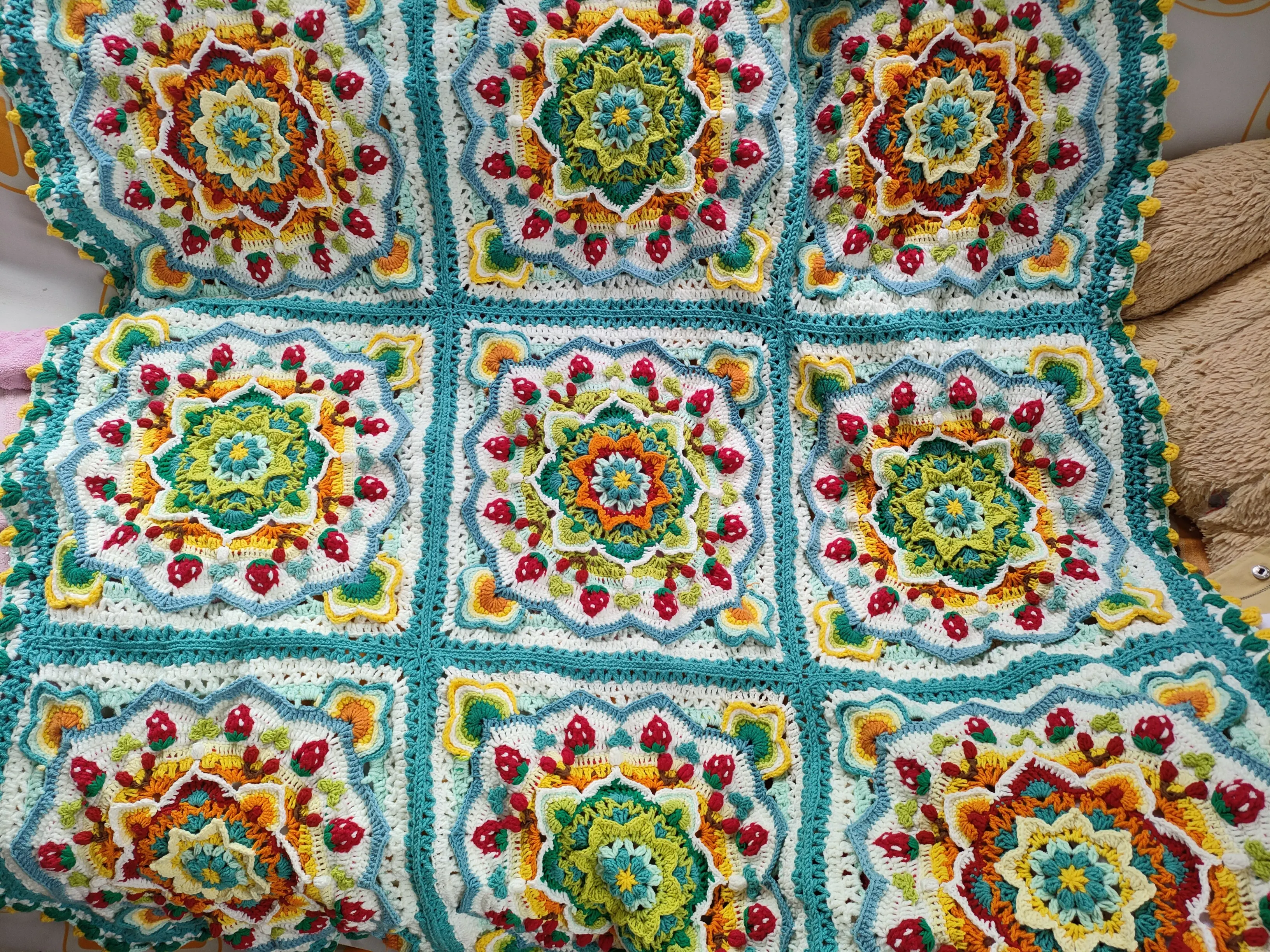 水果花卉, a crochet project shared by 叶子