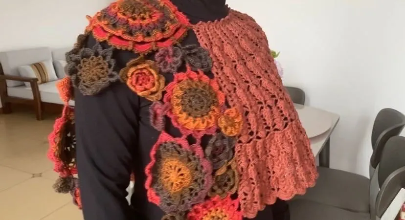 花样年华披肩, a crochet project shared by 听雨
