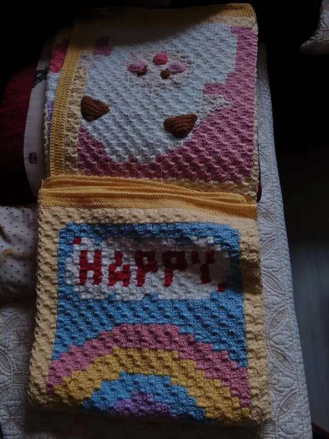 宝宝毯, a crochet project shared by 葵