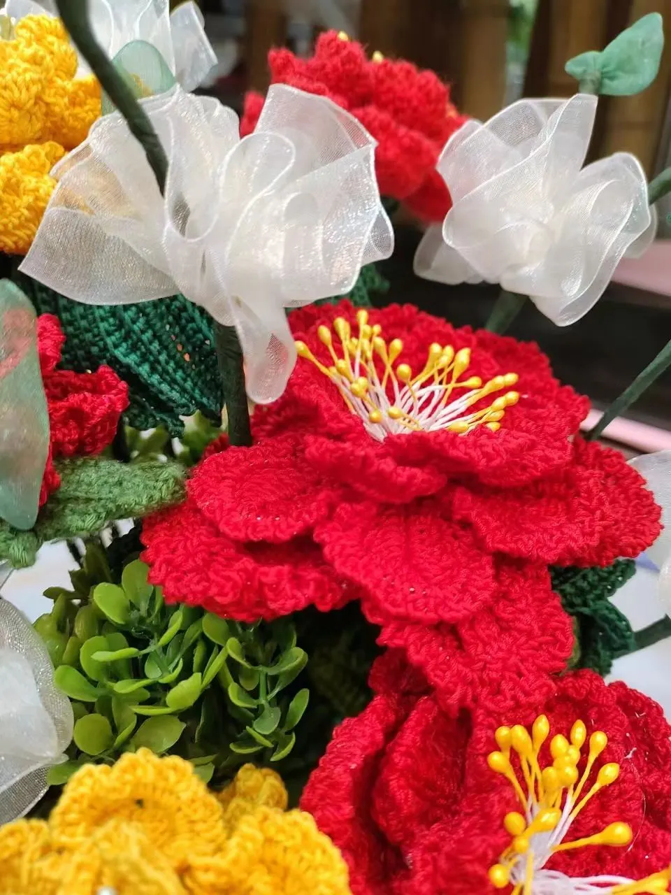 花开富贵, a crochet project shared by 黄云13852880706