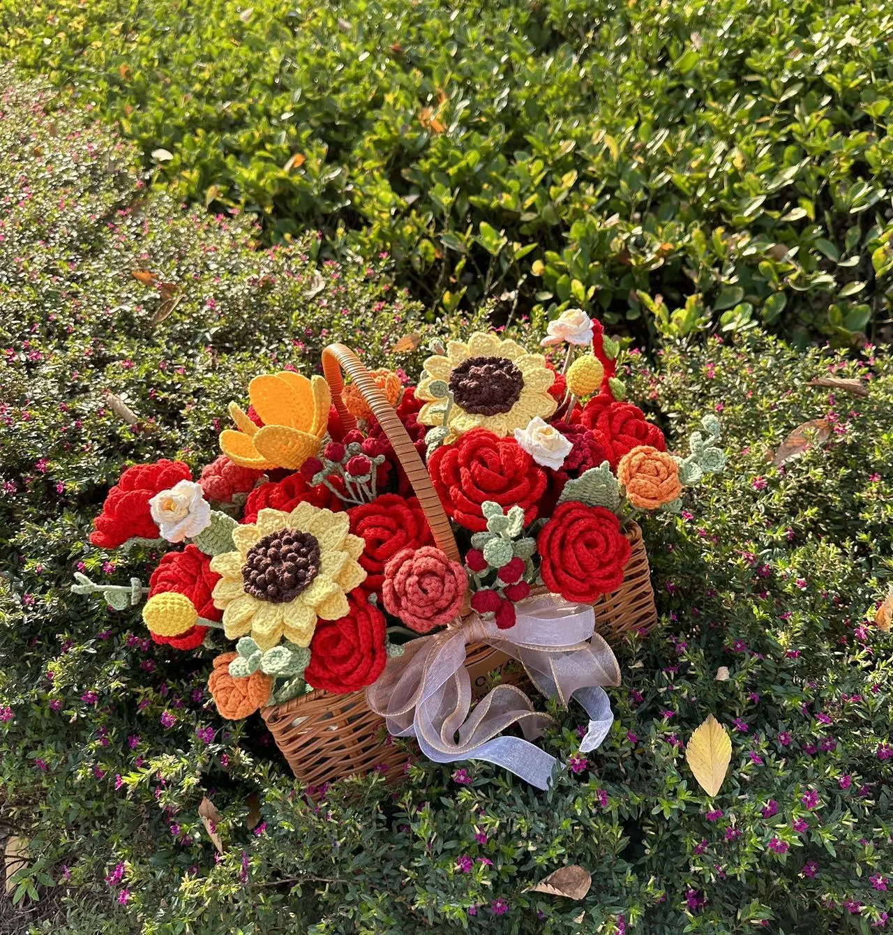 不一样的花篮, a crochet project shared by ～