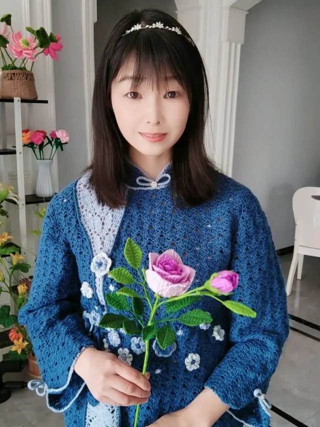 十来天的功夫,刚刚钩好太喜欢了, a crochet project shared by Y.F