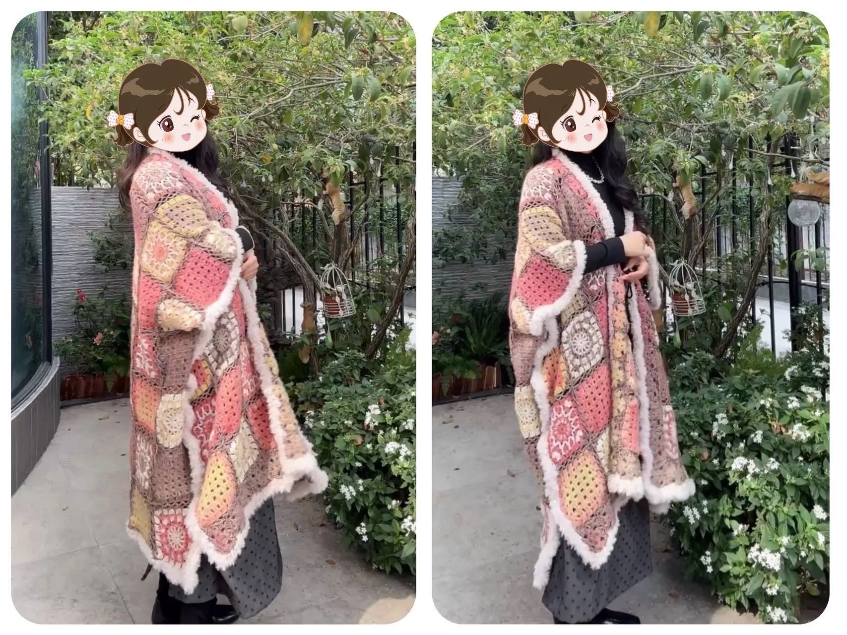 《复古年华》-屿风大披肩, a crochet project shared by 🍒Tao🍒
