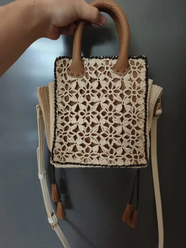 格物风琴包完工！, a crochet project shared by 阿白