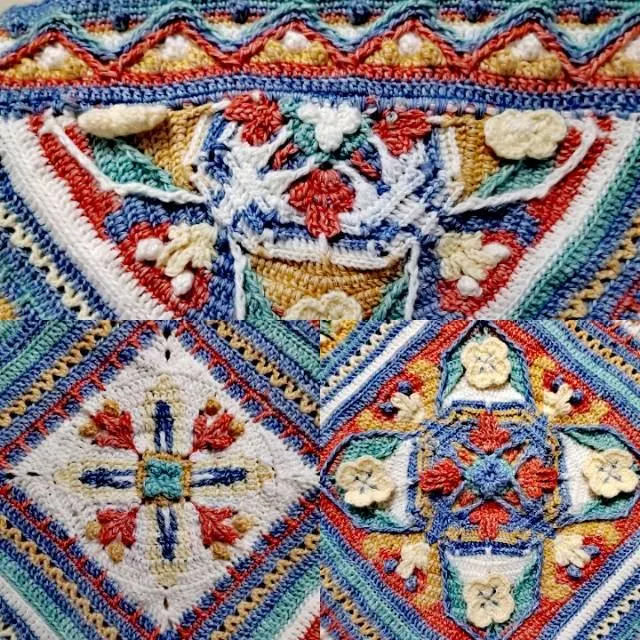 毯子, a crochet project shared by 画扇