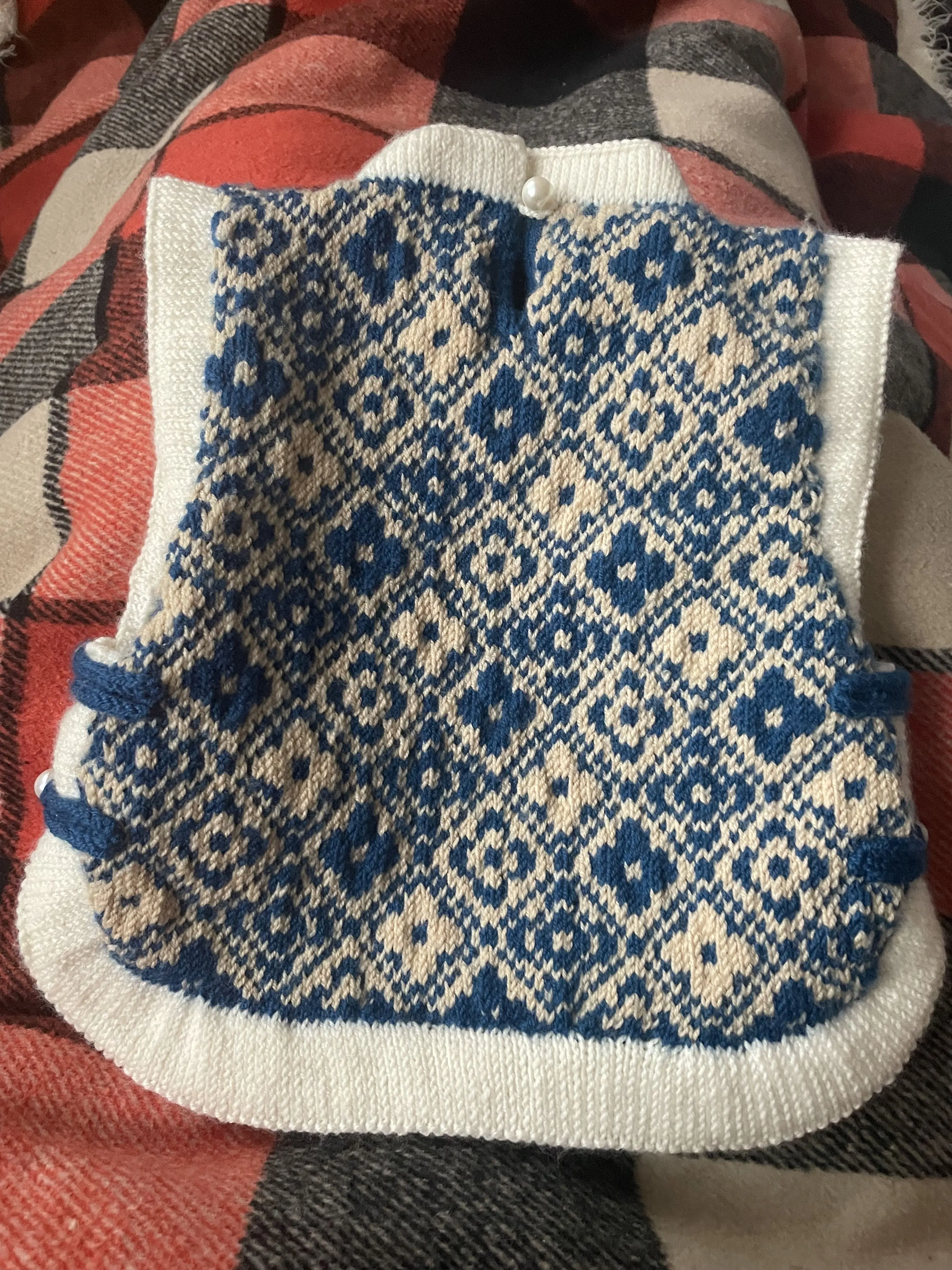 超好看 花了时间精力织出来的成品等到了冬天宝宝穿小了, a crochet project shared by 麦田里的守望者