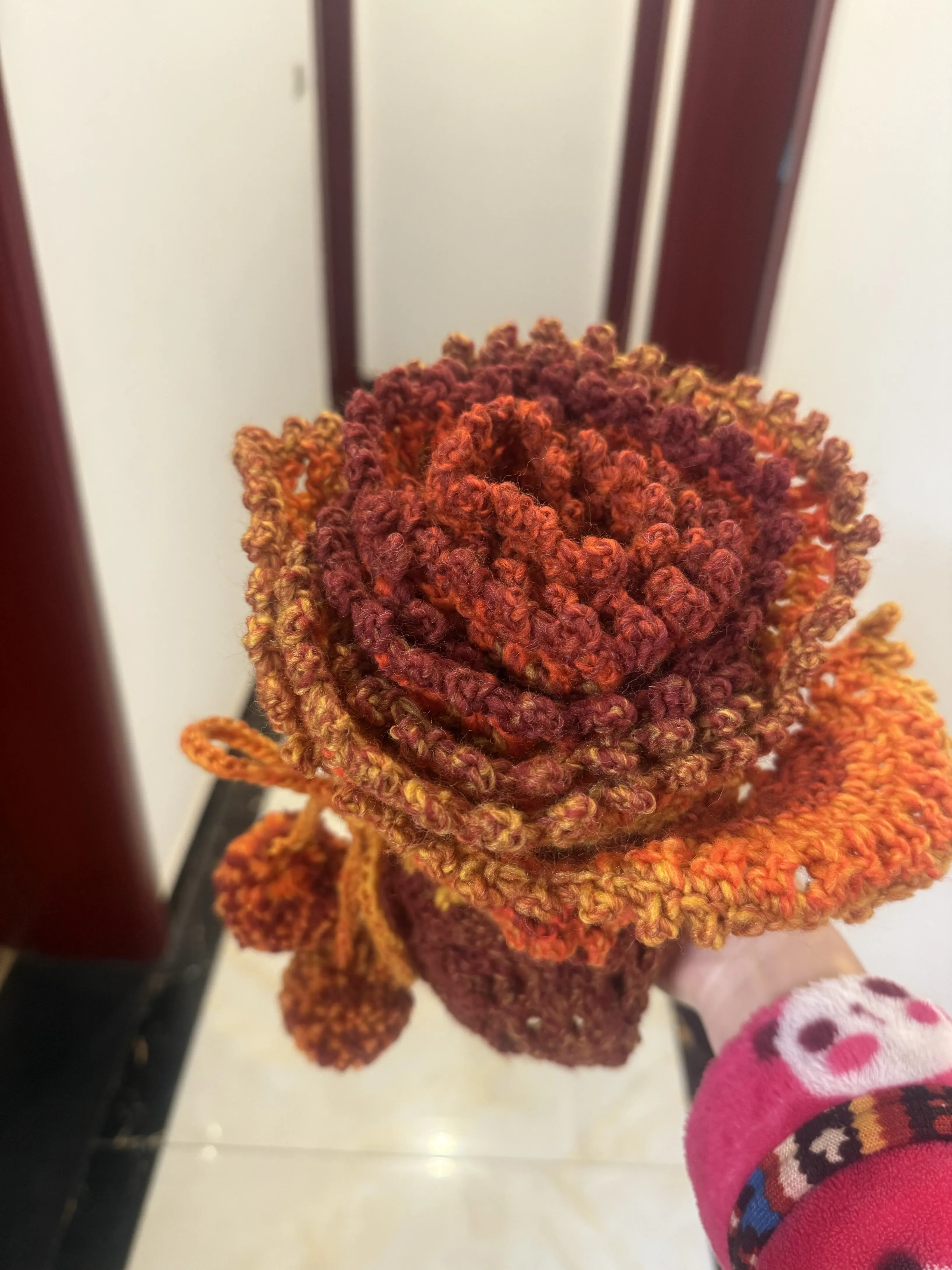 花朵围巾完工啦, photo 1