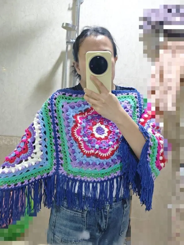 披肩, a crochet project shared by Community maker