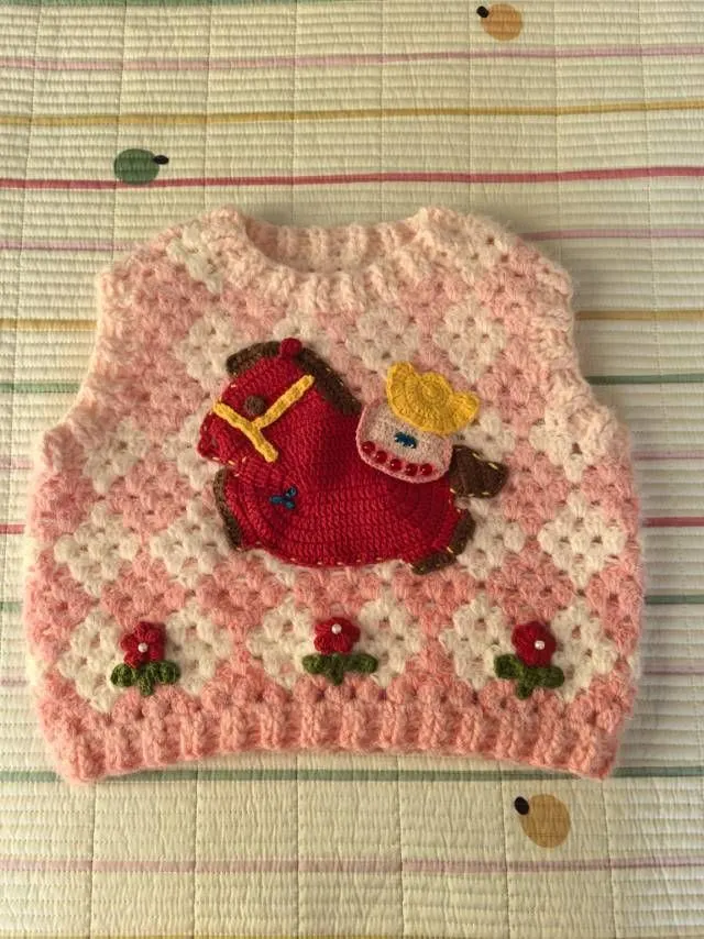 马儿跑跑,粉嫩好看, a crochet project shared by 蔡蔡
