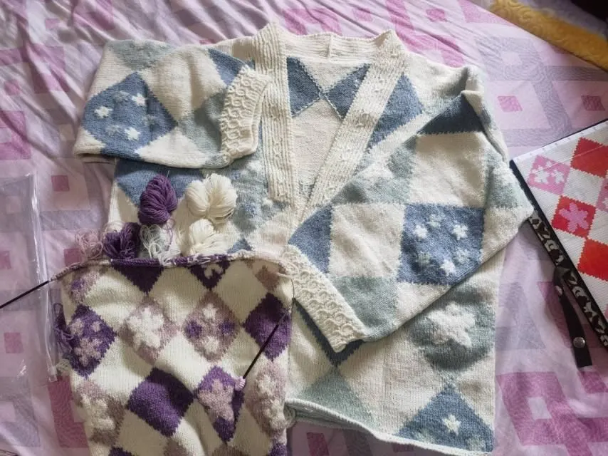水田开衫, a crochet project shared by 小屁屁呀