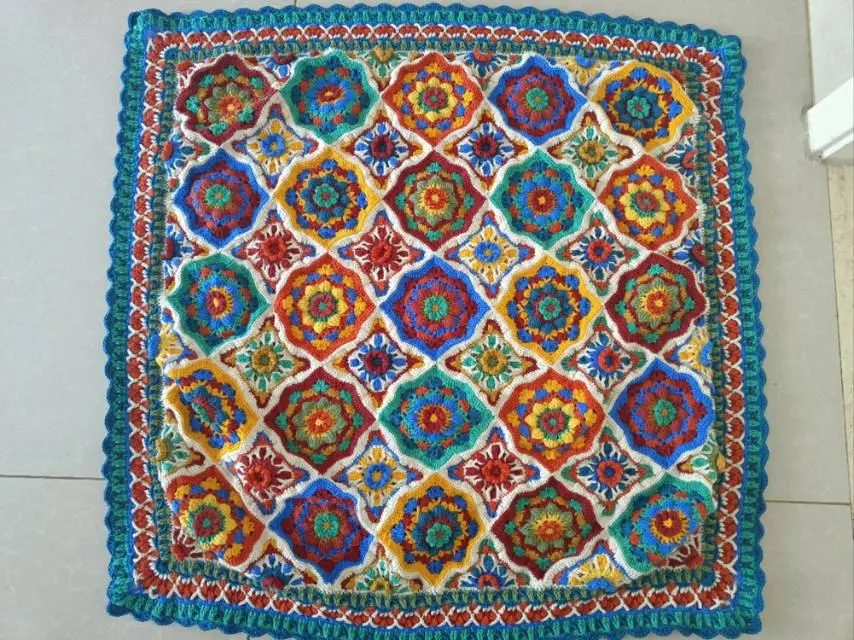 毯子, a crochet project shared by 我不需要Tiffany
