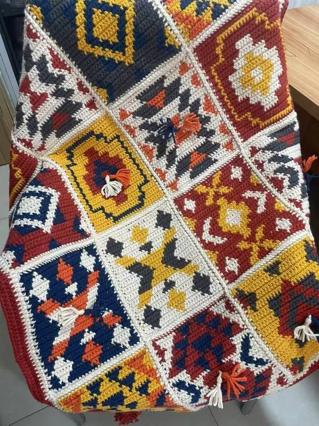 印迹, a crochet project shared by 天微凉~