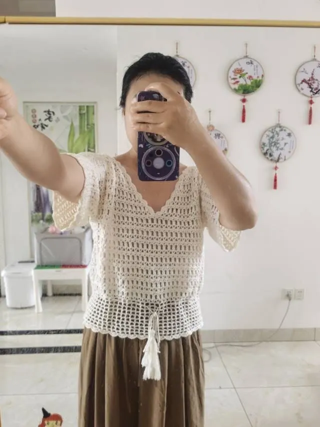 束腰短衫, a crochet project shared by এ᭄summeryꦿృ༊