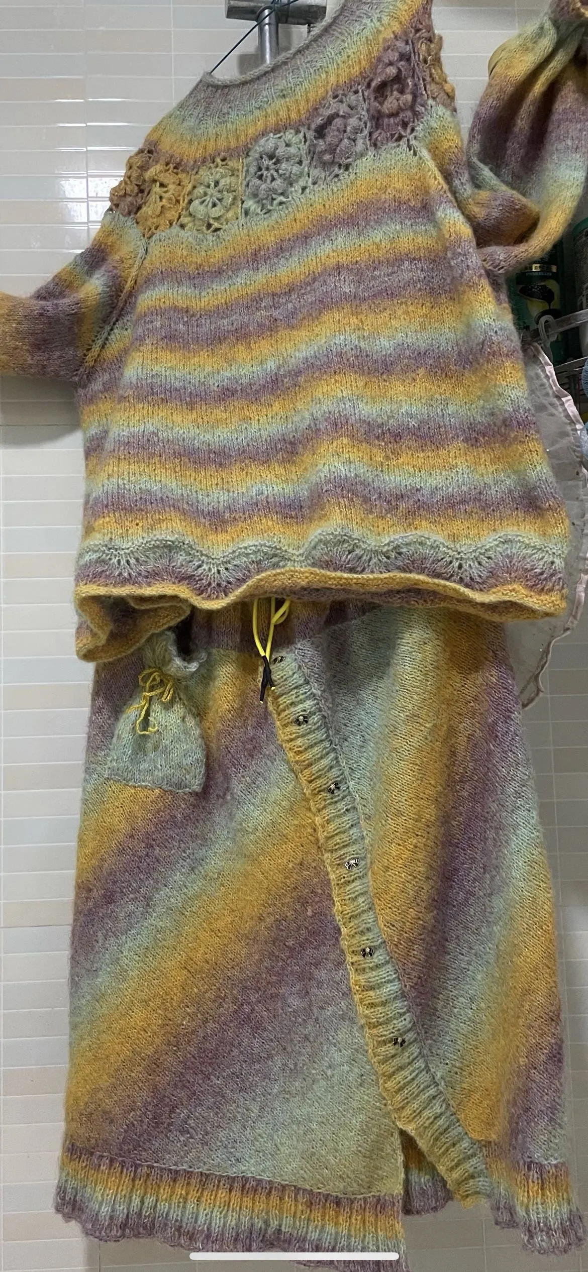 漂亮吧，很仙啊, a crochet project shared by 花儿红红