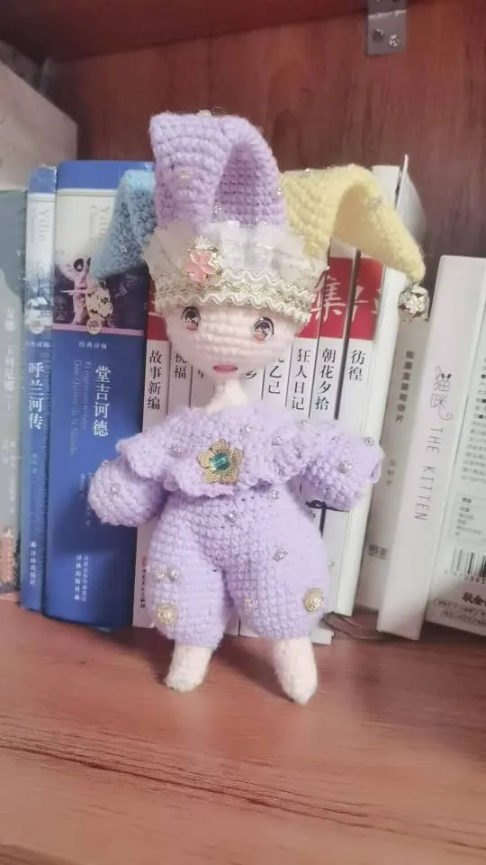 缘分天使，期待缘分，好的缘分慢慢来, a crochet project shared by 🐾 酒心🍀
