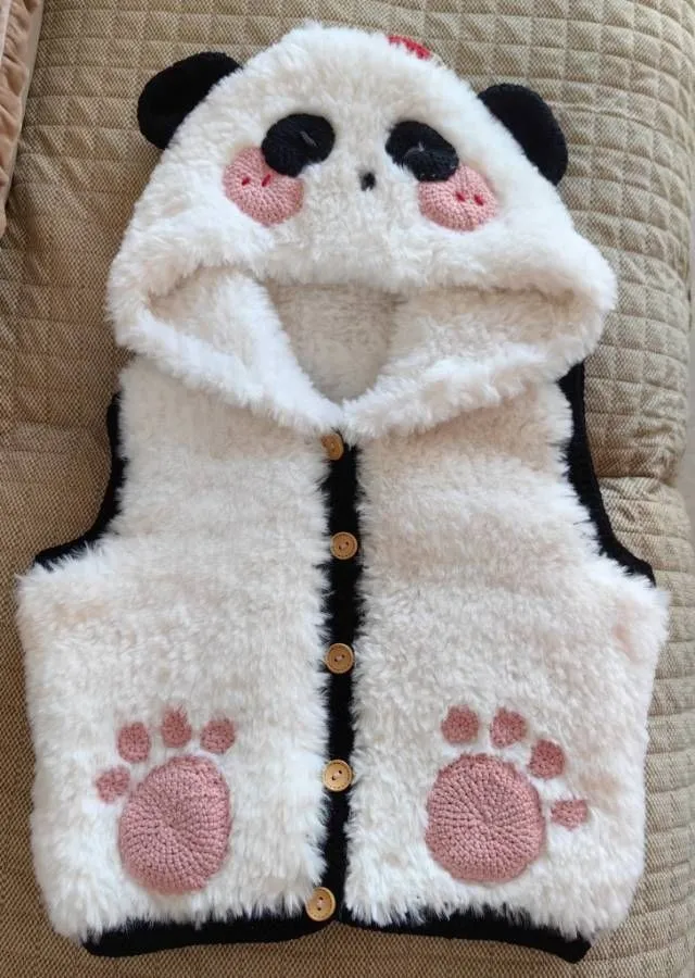 熊猫绒绒马甲
